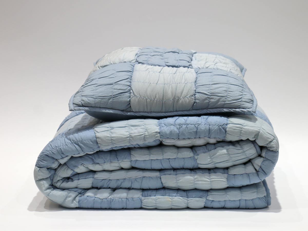 celia quilted quilt 170x220cm with one cushion cover