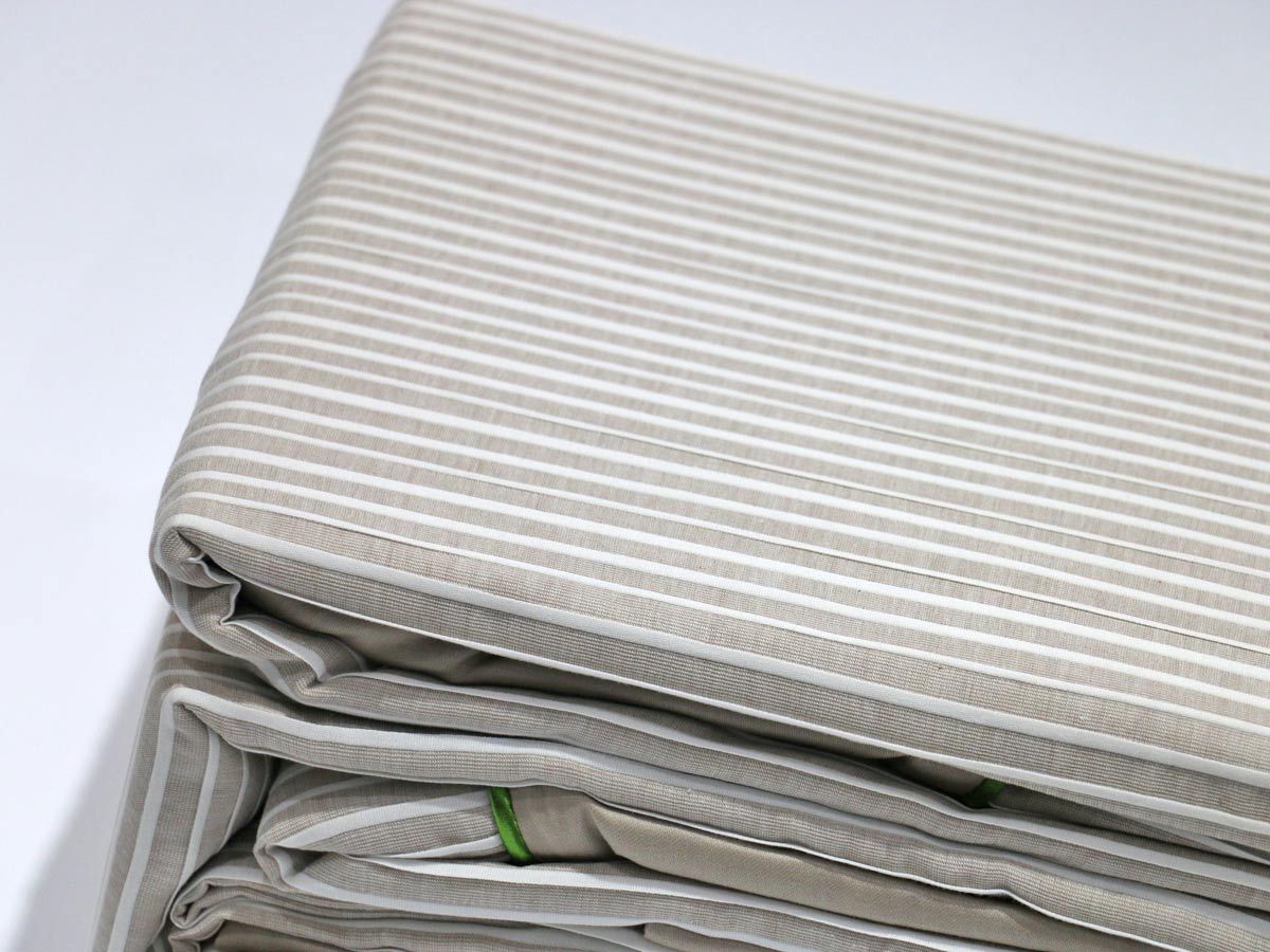 green pleated bed set queen 100% cotton with two pillow covers