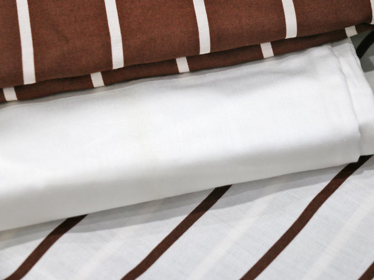 liz brown cotton sateen bedware set