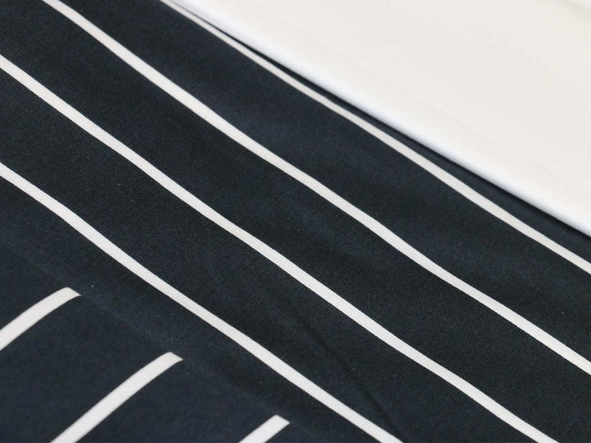 liz black cotton sateen bedware set