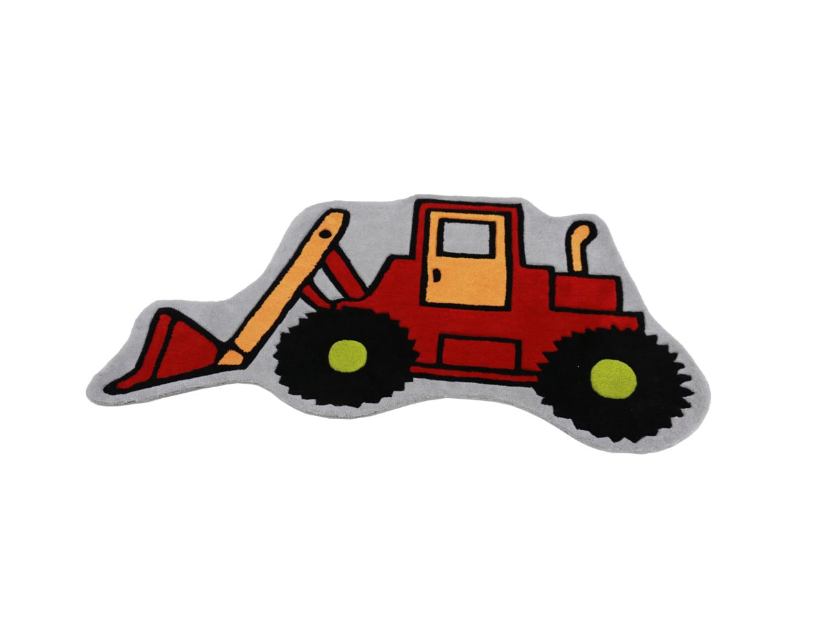 kids collection in bulldozer design 150x80cm