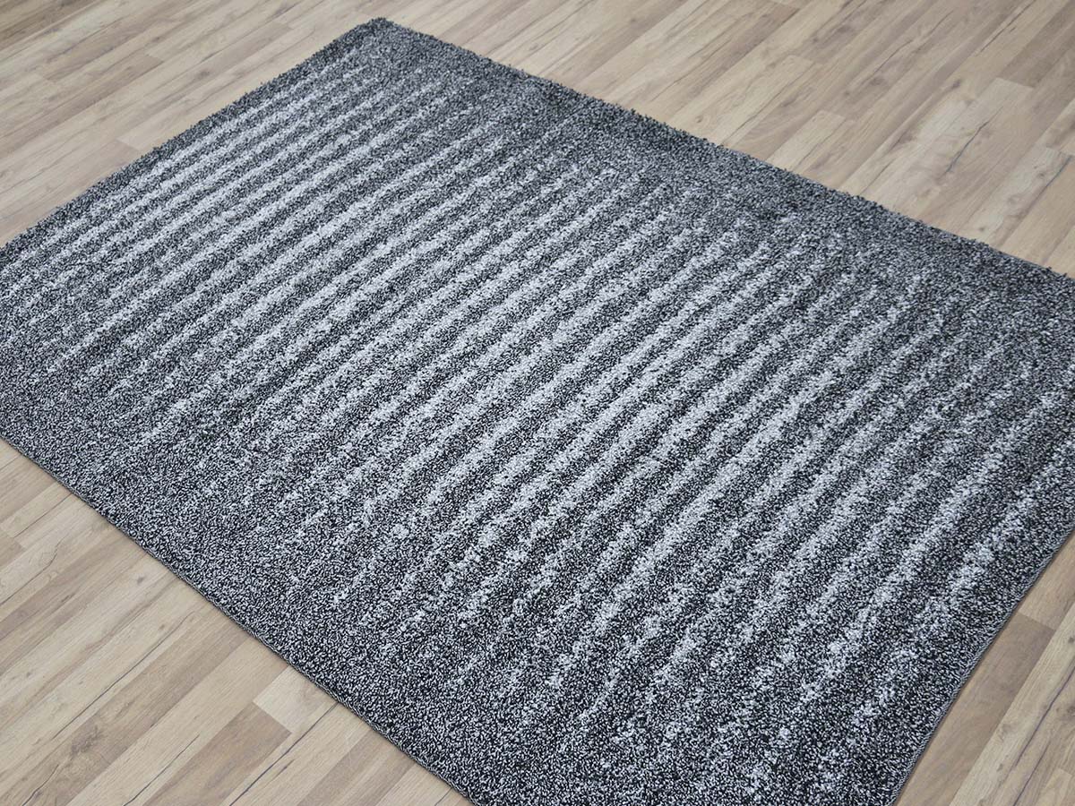 shaggy line rug hard twist 160x230 cm