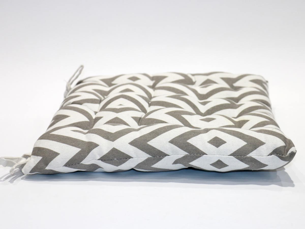 ethnic mocca chair pad 40x40 cm