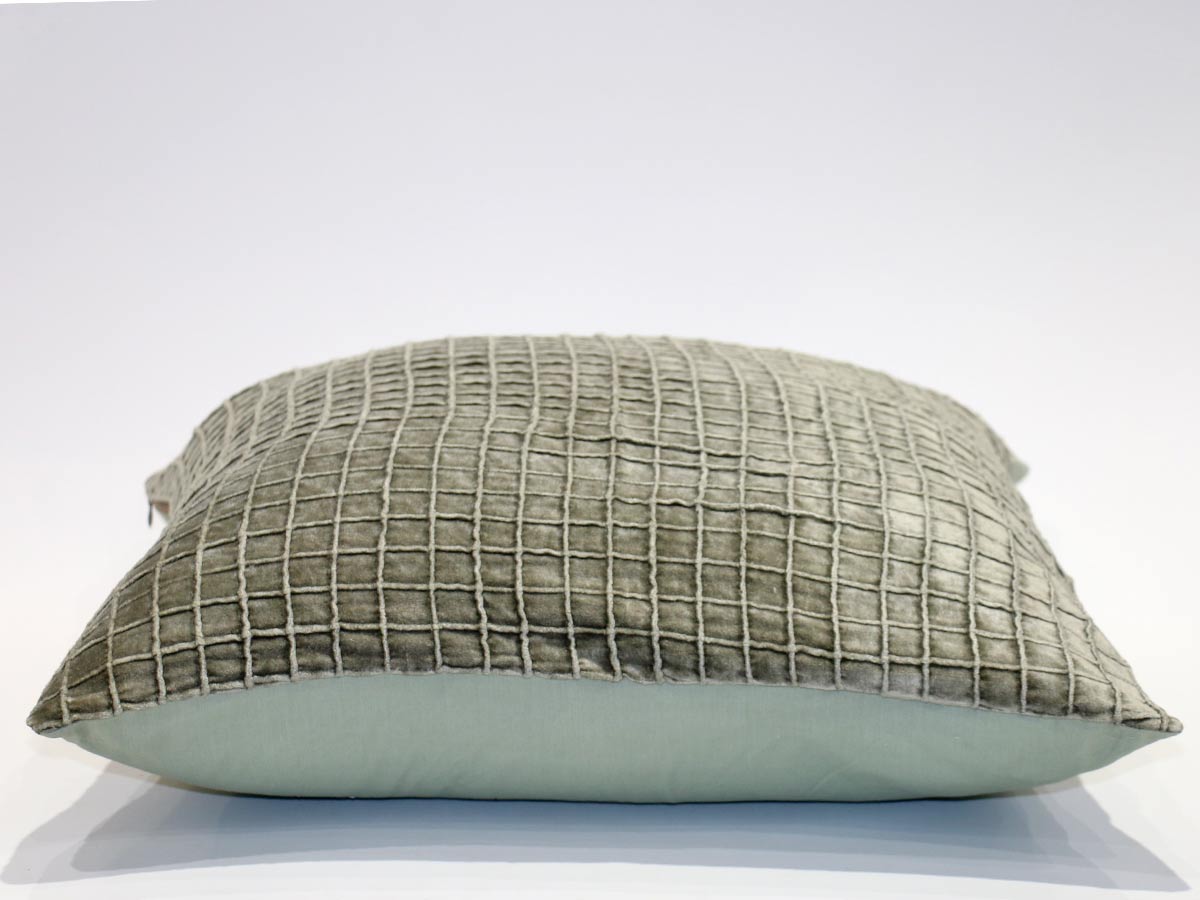 green cushion cover velvet 60x60 cm