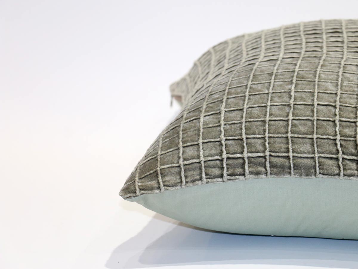 green cushion cover velvet 60x60 cm