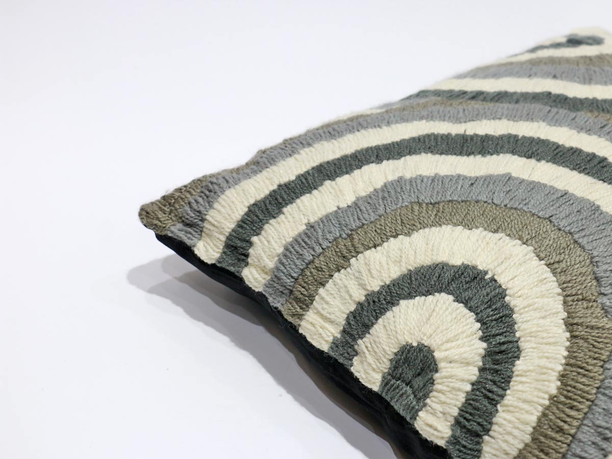 wool design cushion 50x50 cm