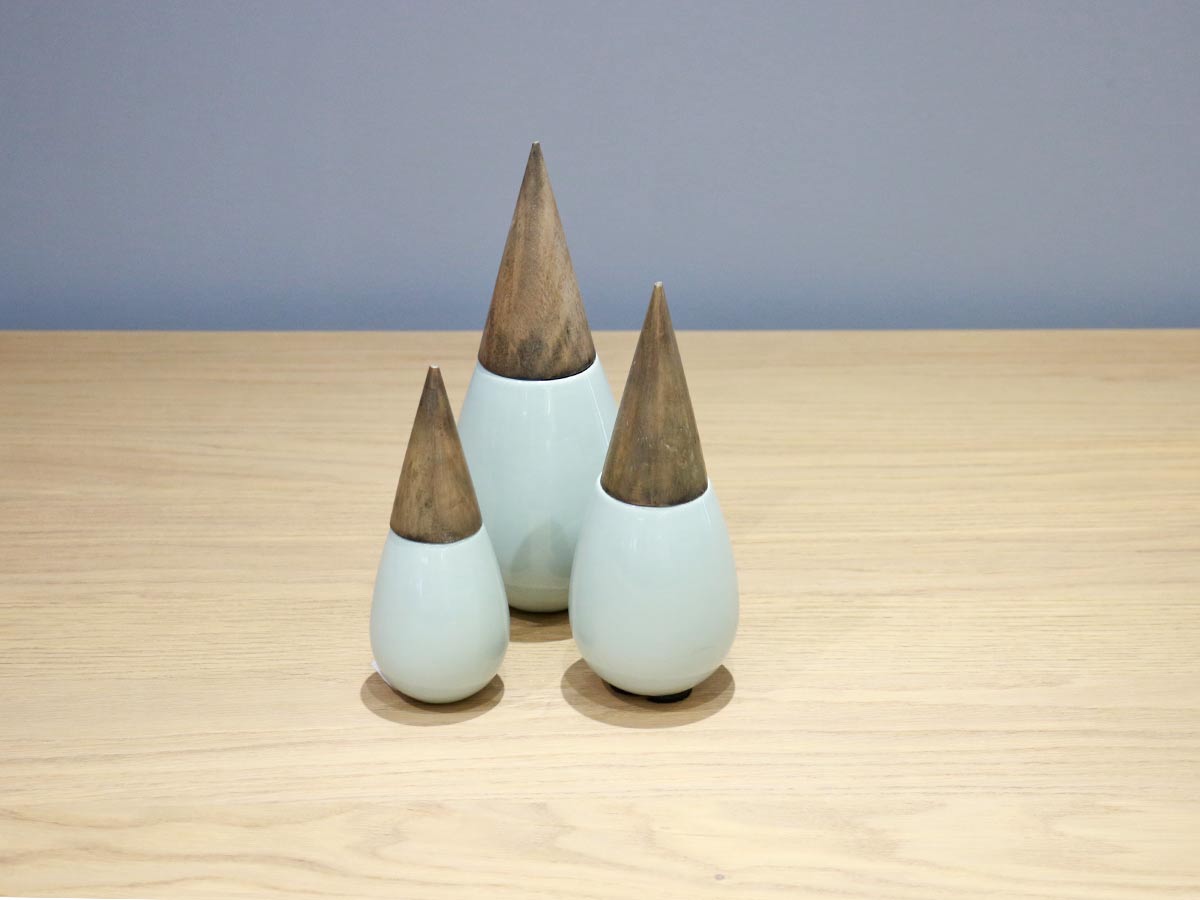 powder blue table decoration large