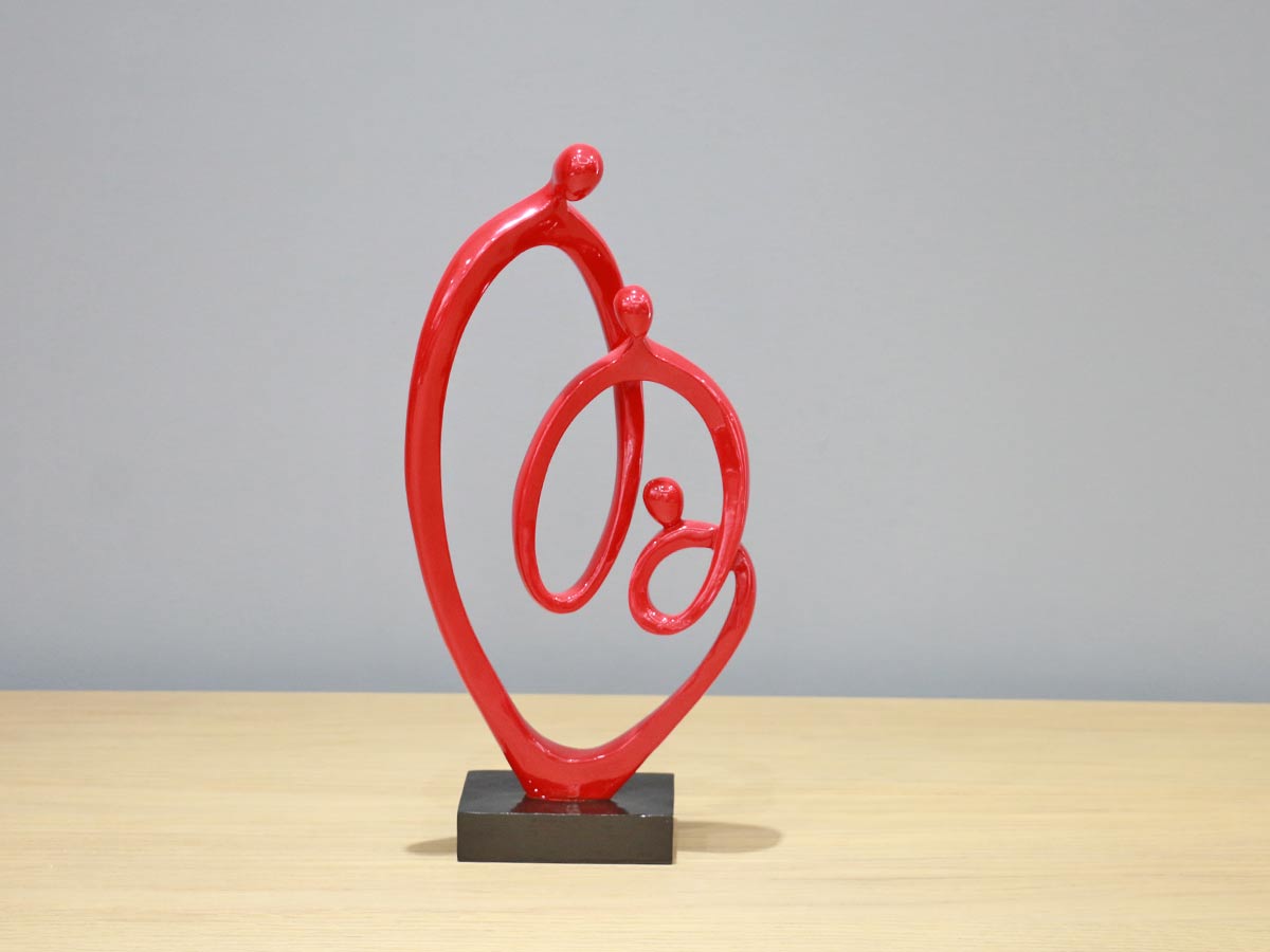 family abstract sculpture