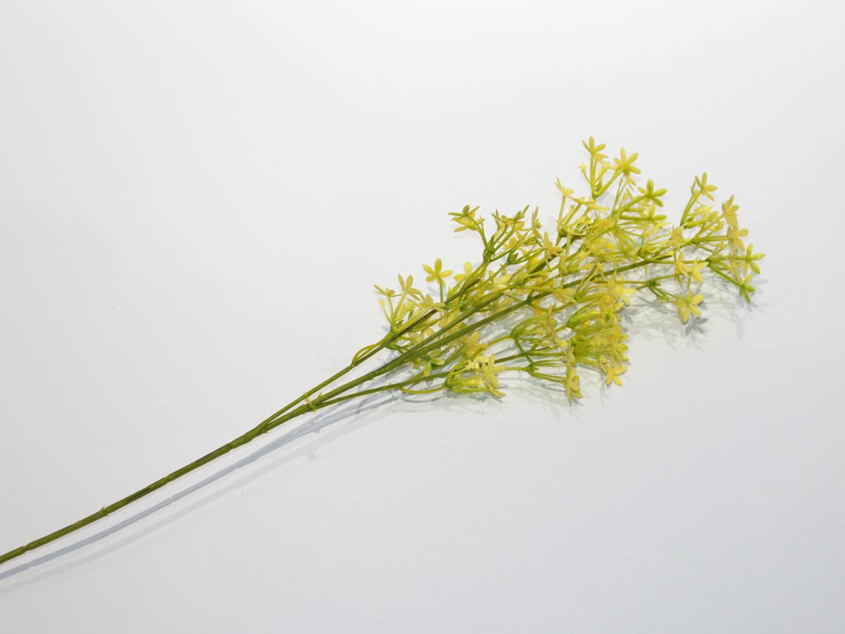 yellow flower spray 68.5cm