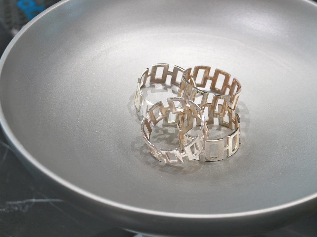 chain napkin ring (set of 4)