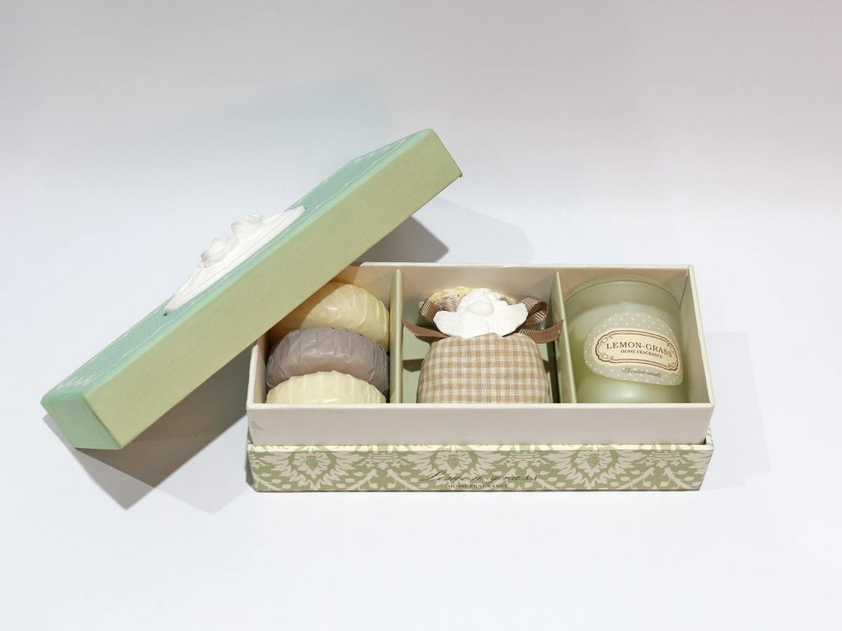 scented box set green