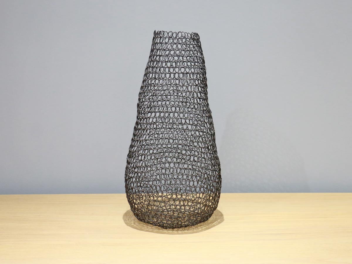metal design long vase