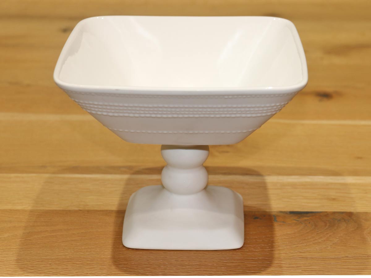 matte high raised fruit bowl 20cm