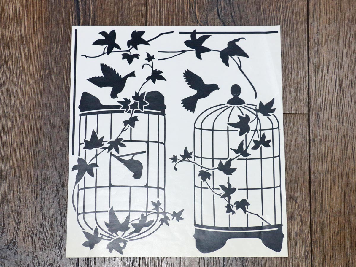 WALL PAPER 35CM*50CM- cage