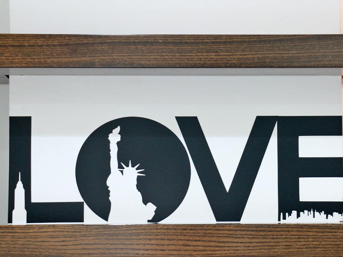 WALL PAPER 35CM*50CM - love