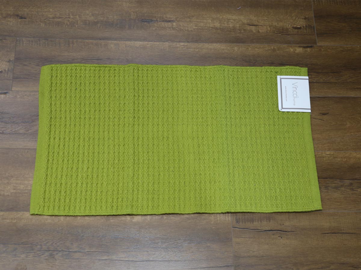 thin bath mat green 50x80cm