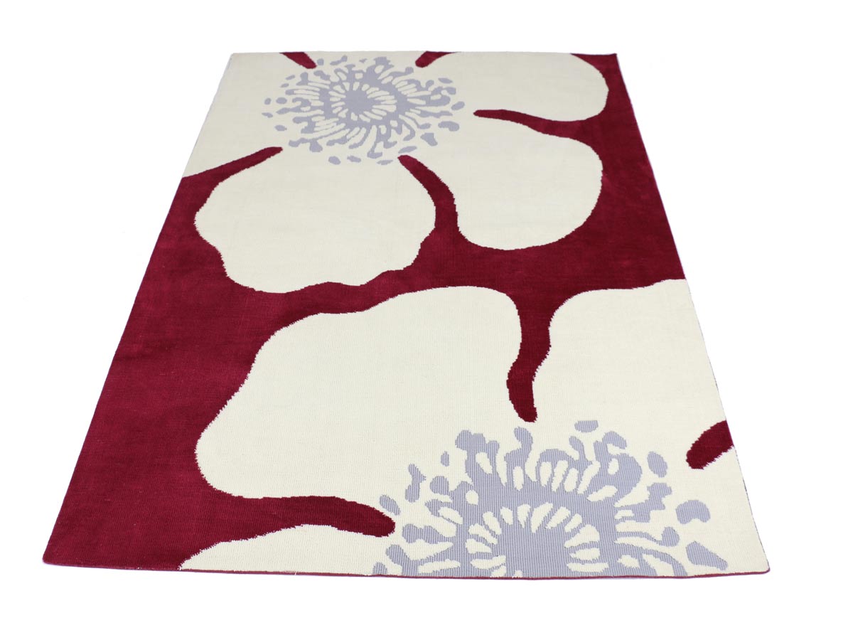 machine made floral rug 160x230cm