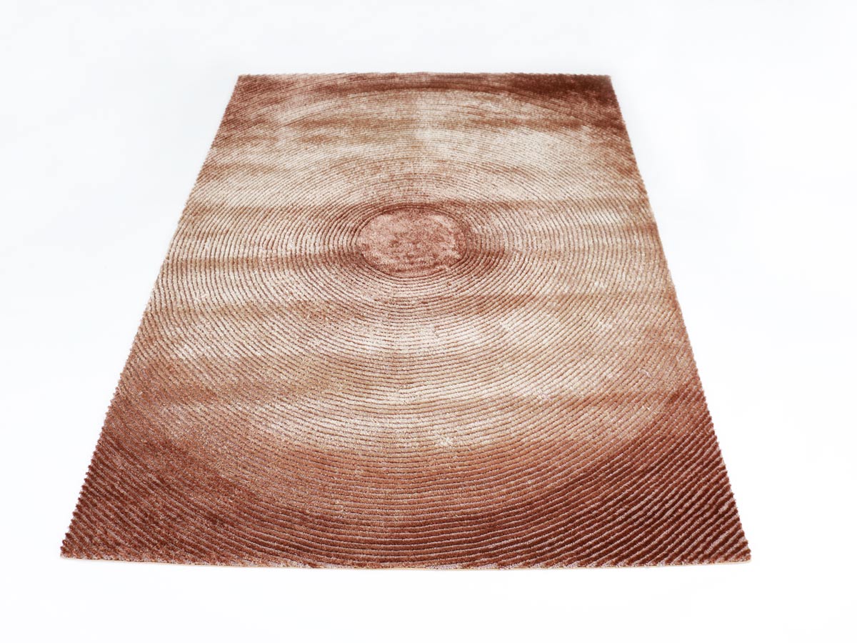 cut & loop beige rug 200 X 300 cm