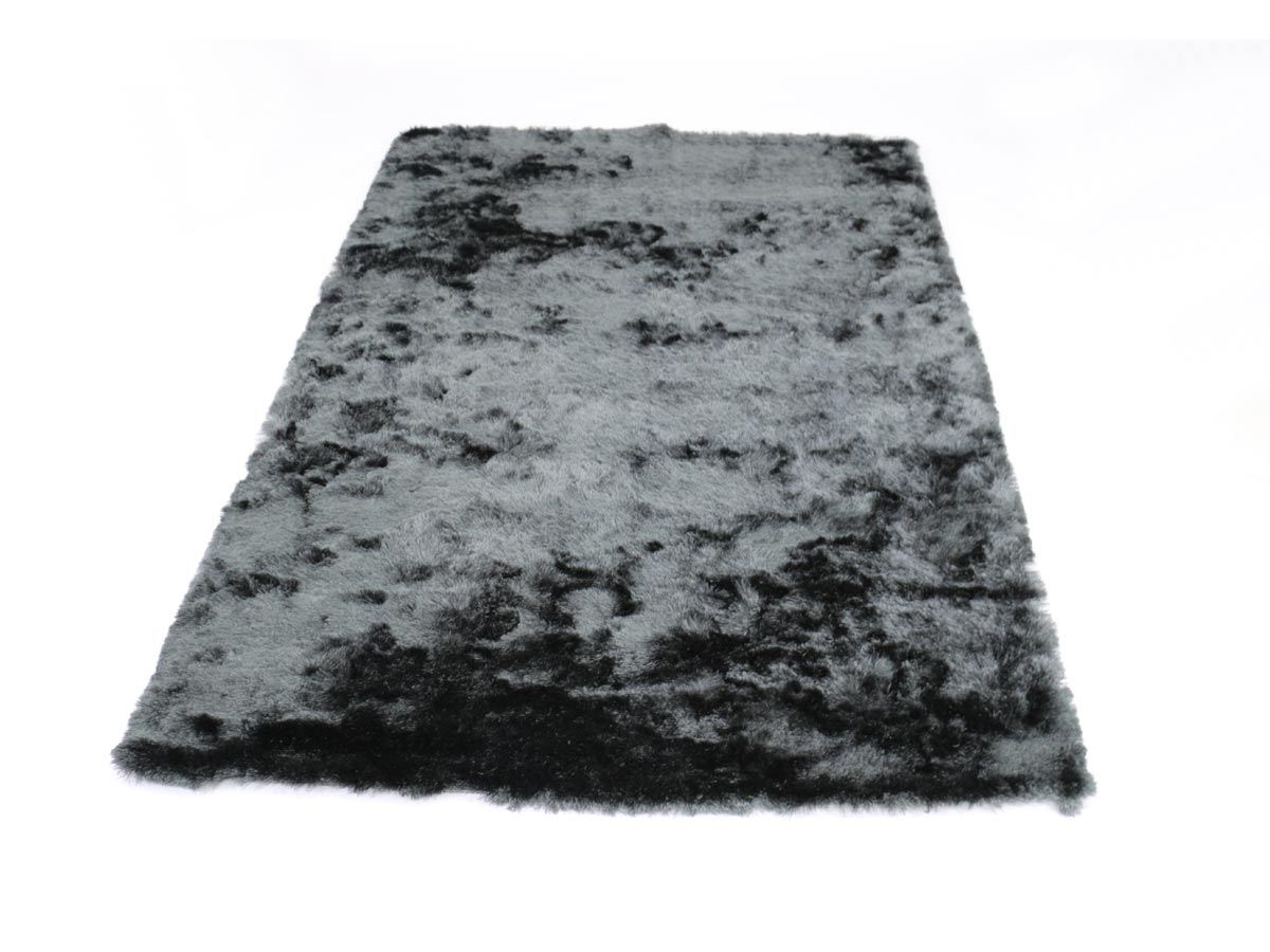hand-tufted shaggy rug antracith 160x230 cm