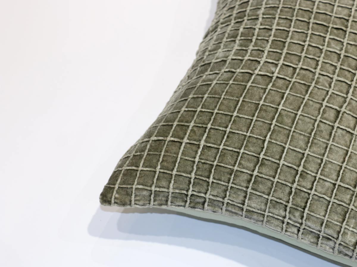 green cushion cover velvet 60x60 cm