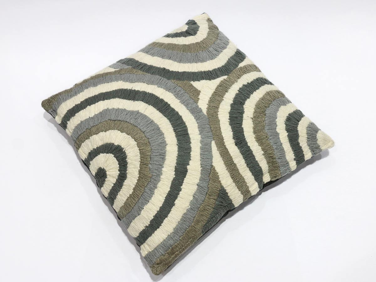 wool design cushion 50x50 cm