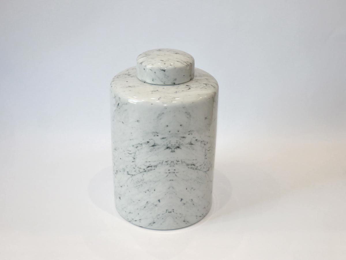 ceramic vase carara design 41cm