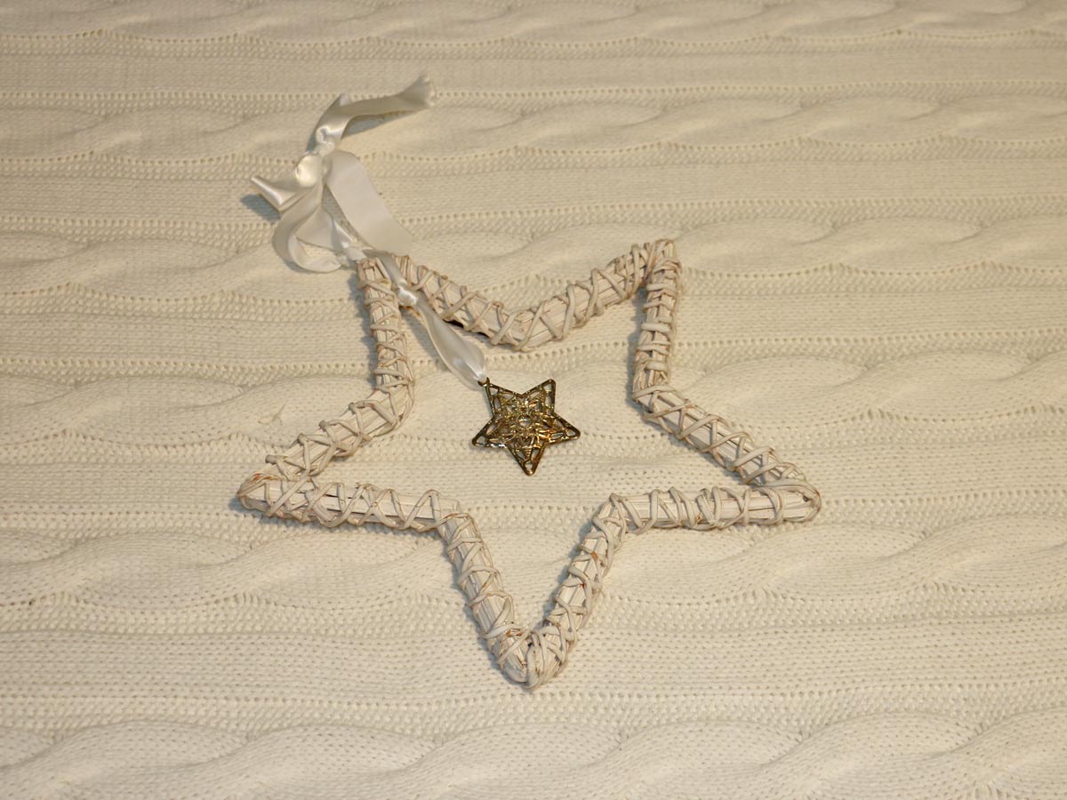 Star with ribbon and iron star
