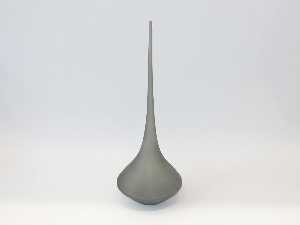 grey belly vase 59cm