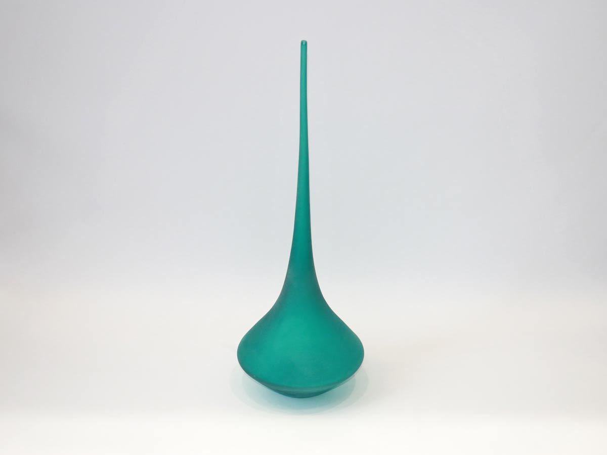turquoise belly vase 59cm