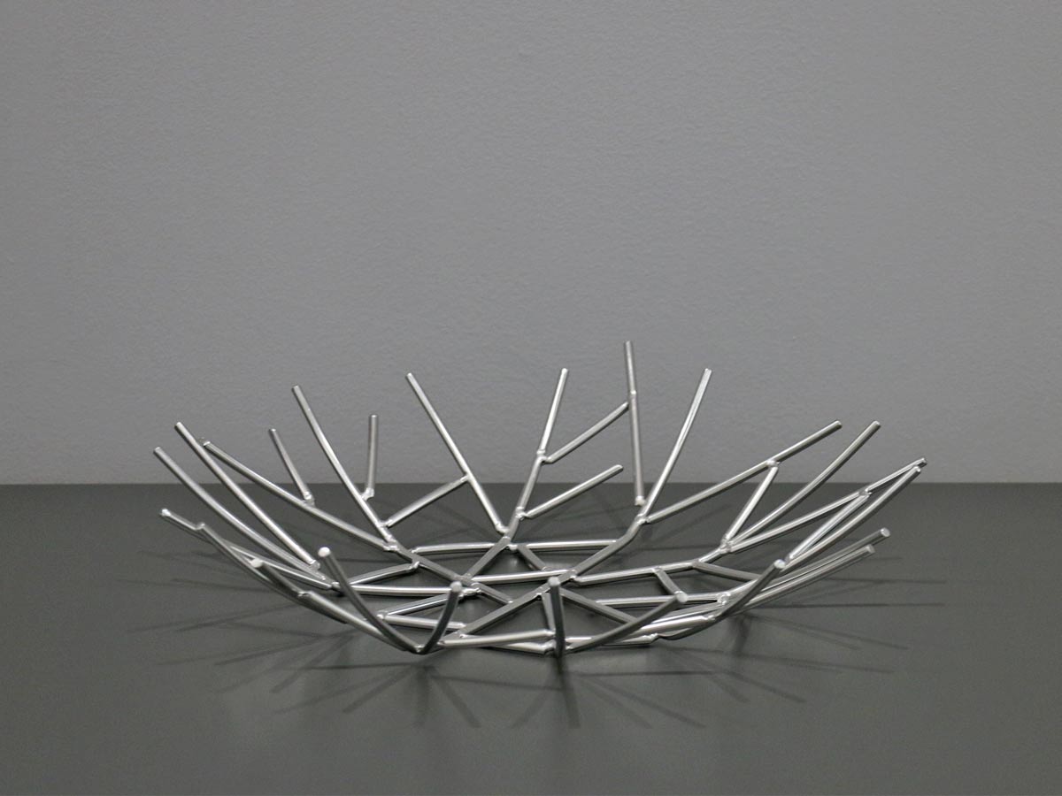 stainless steel low rise basket