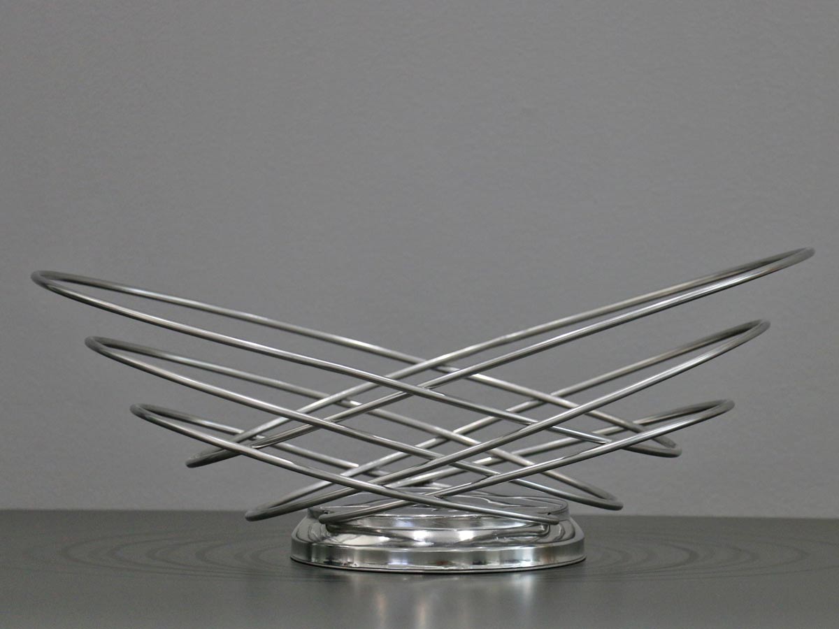 stainless steel wired bread basket