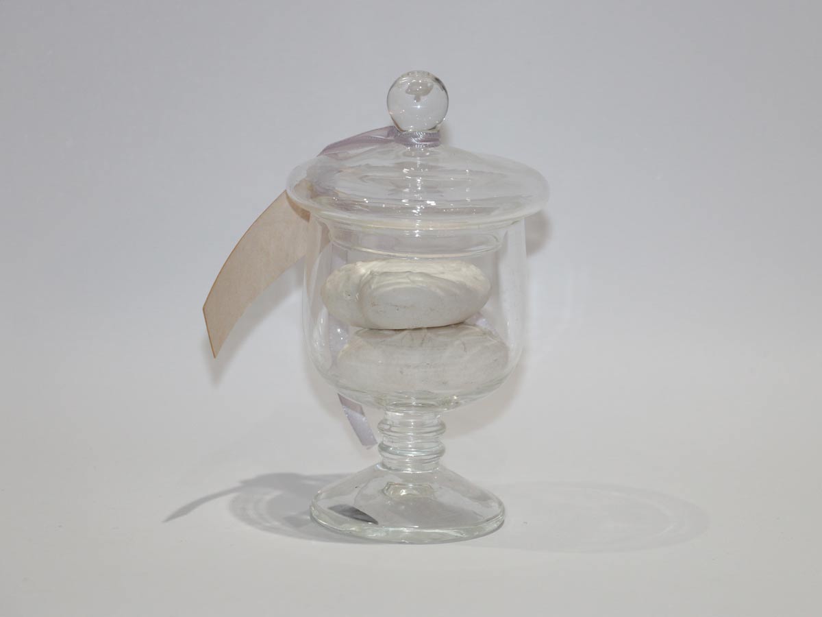 scented plaster in glass