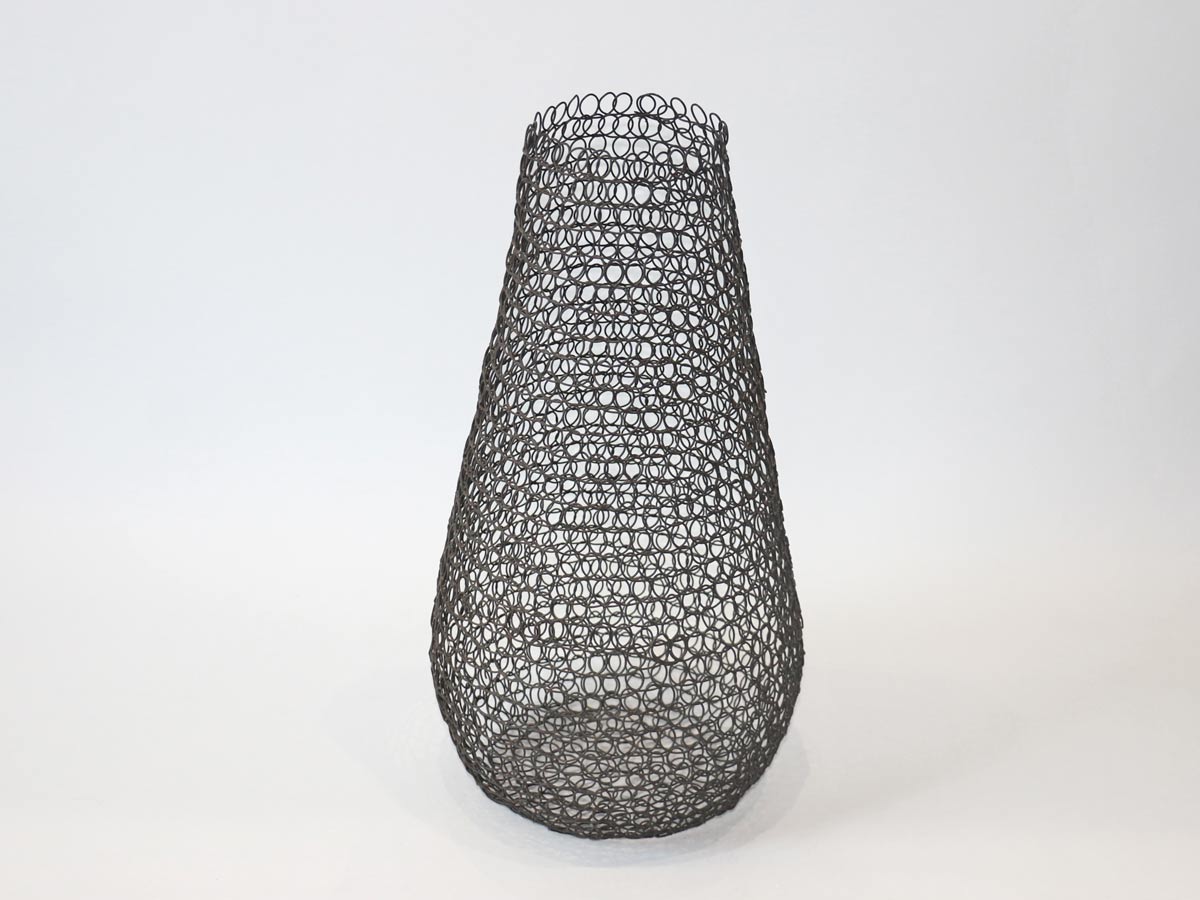 metal design long vase