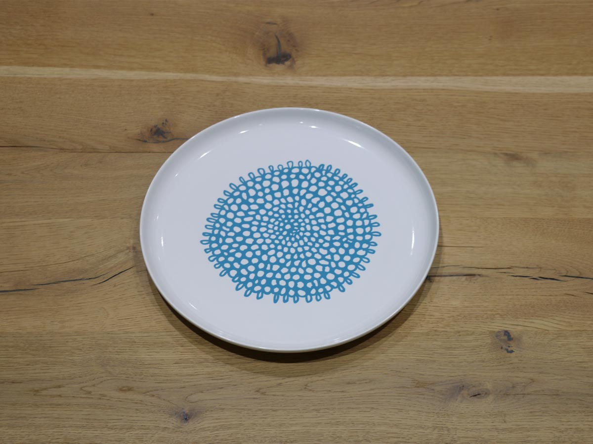 bubble decal plate 22cm