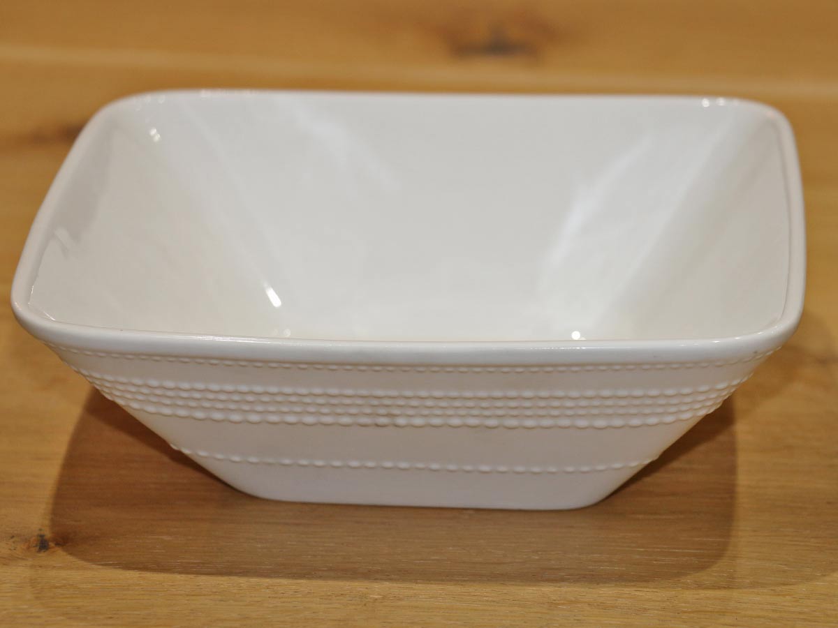 matte square bowl 22cm