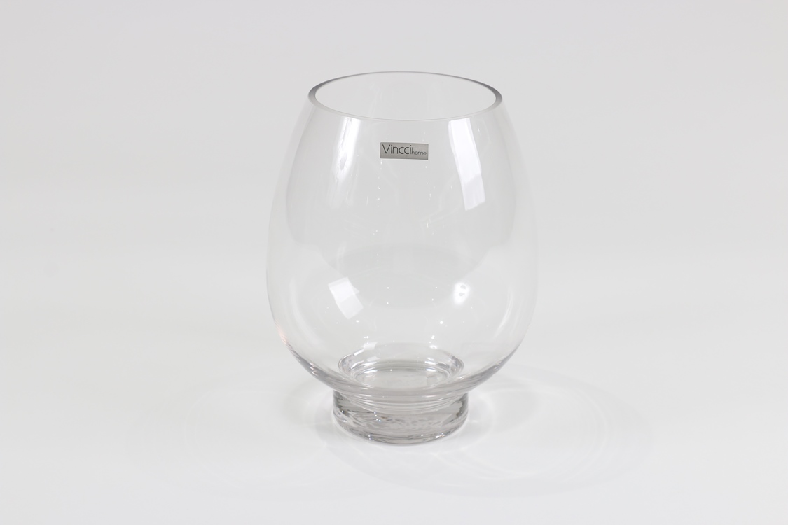 tulip design glass vase