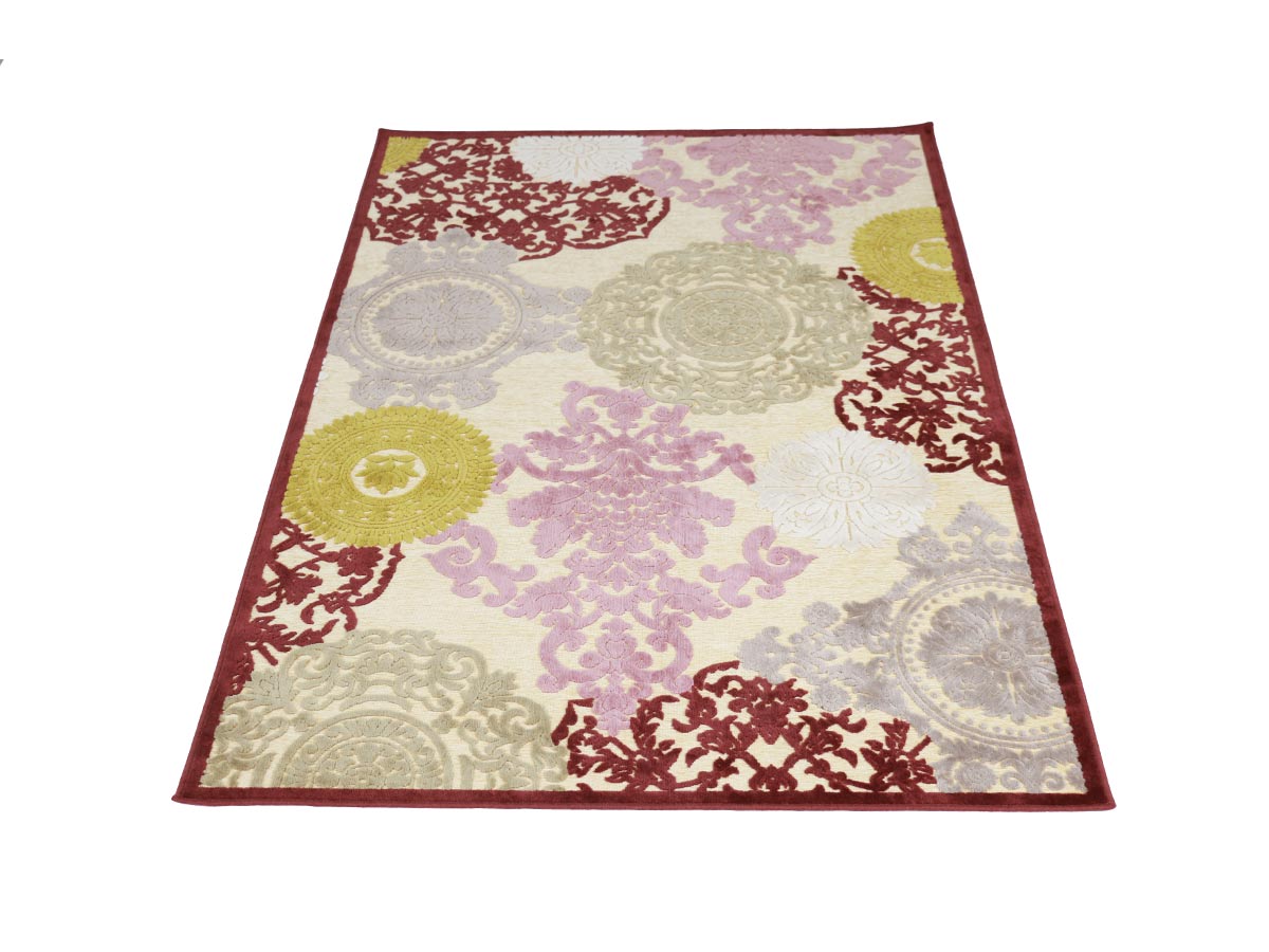 chenille rug oriental 122x183 cm