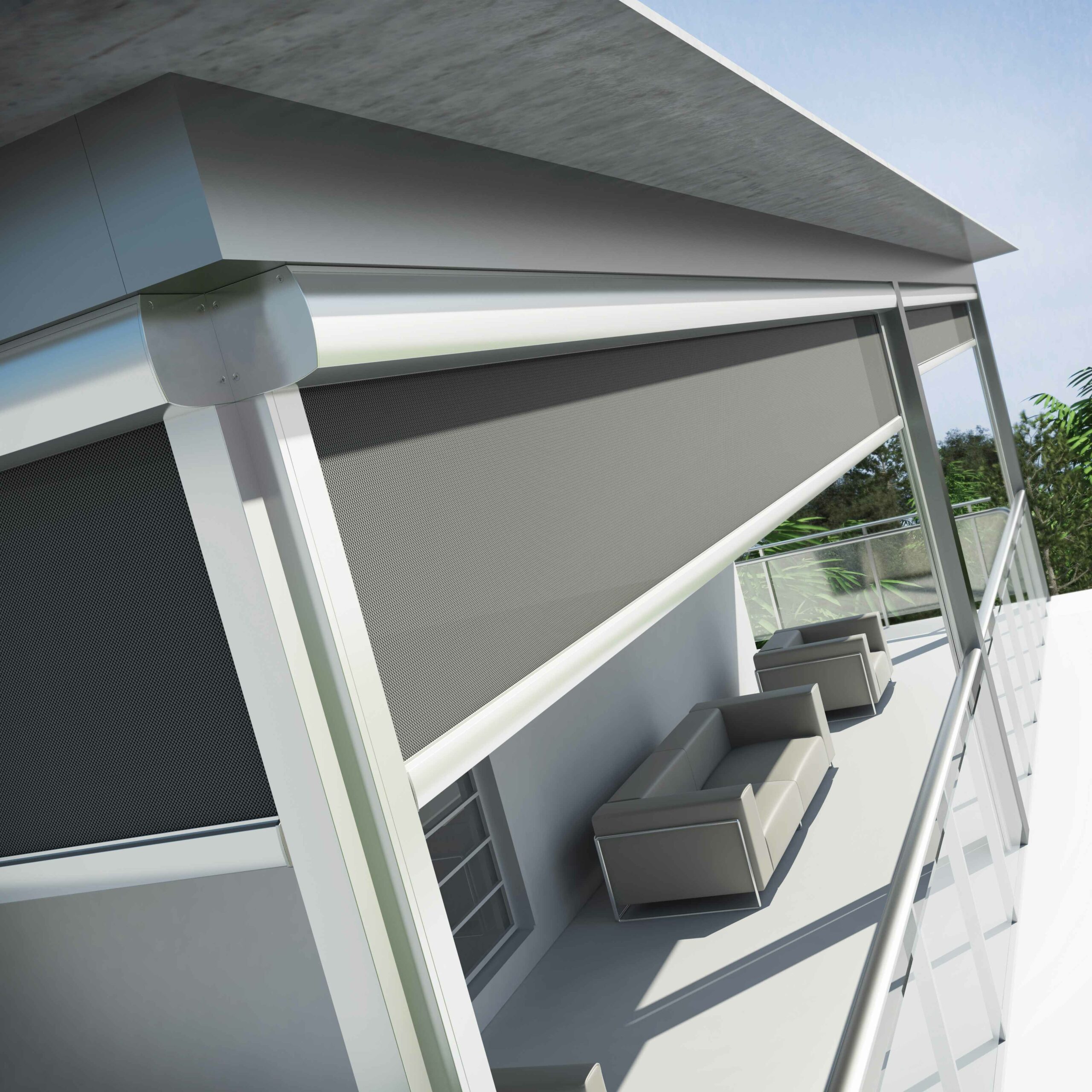 VERTICAL OUTDOOR AWNING